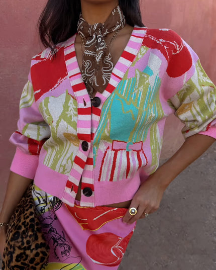 Pink Dallas Cardigan