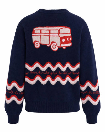 Roadtrip Cardigan - Navy Blue