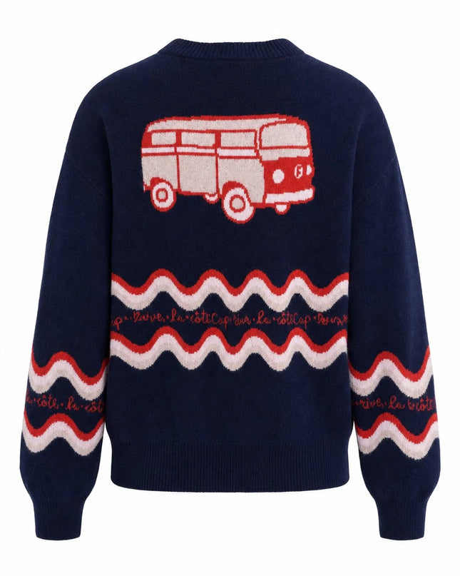 Roadtrip Cardigan - Navy Blue