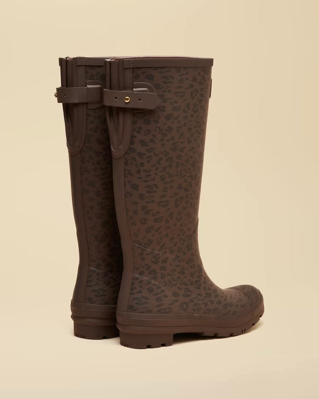 Joules Adjustable Tall Wellies - Print Choc