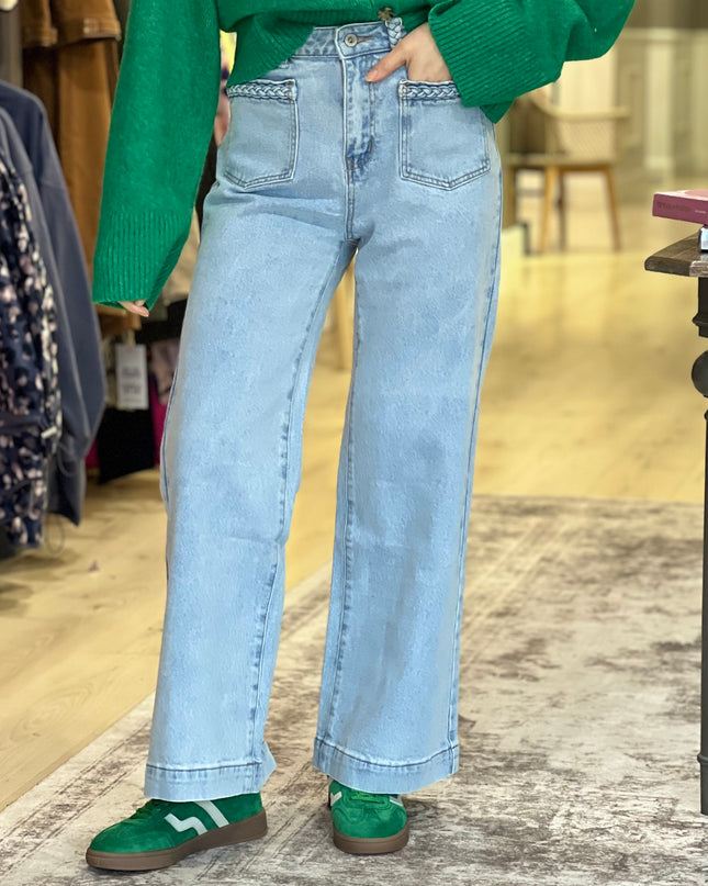 Braid Jeans - Light Denim Wash