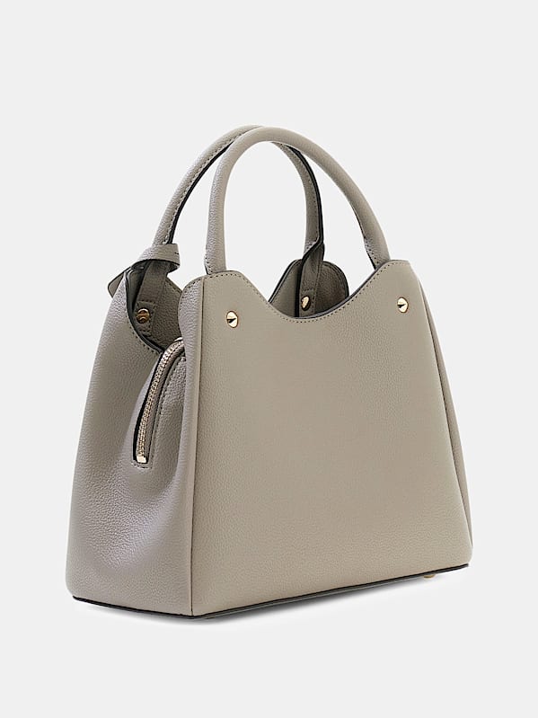 Guess Meridian Small Girlfriend Carryall - Dark Taupe