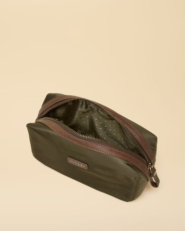 Edie Cosmetic Bag - Khaki Green