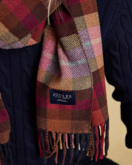 Langtree Berry Red Large Scarf