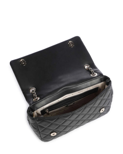 Juliet Convertible Crossbody Flap - Black