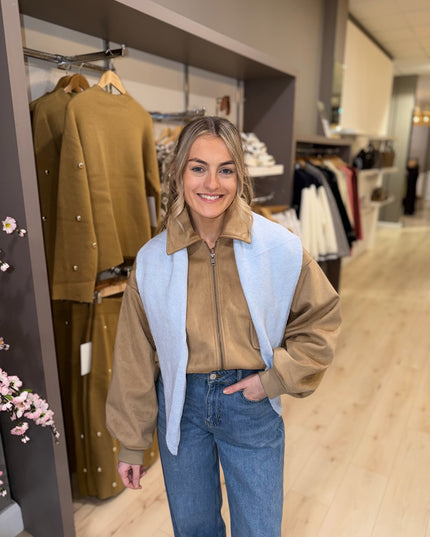 Triangle Scarf - Powder Blue