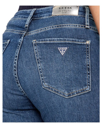 Guess High Waist Bootcut Jeans - Dark Denim Wash