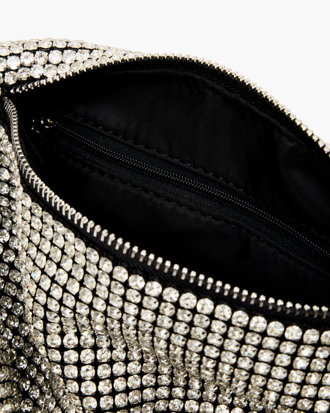 French Connection Knot Diamante Bag