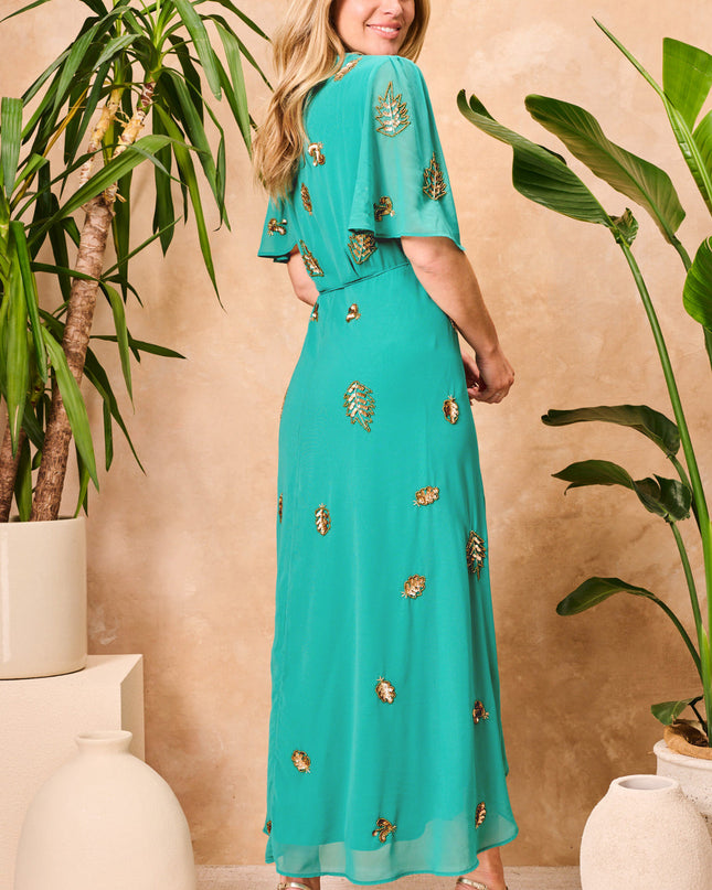 Emmeline Dress - Rich Green