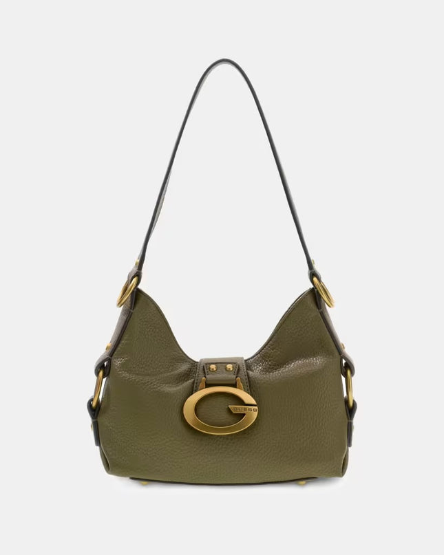 Guess Camden Mini Shoulder Bag - Olive