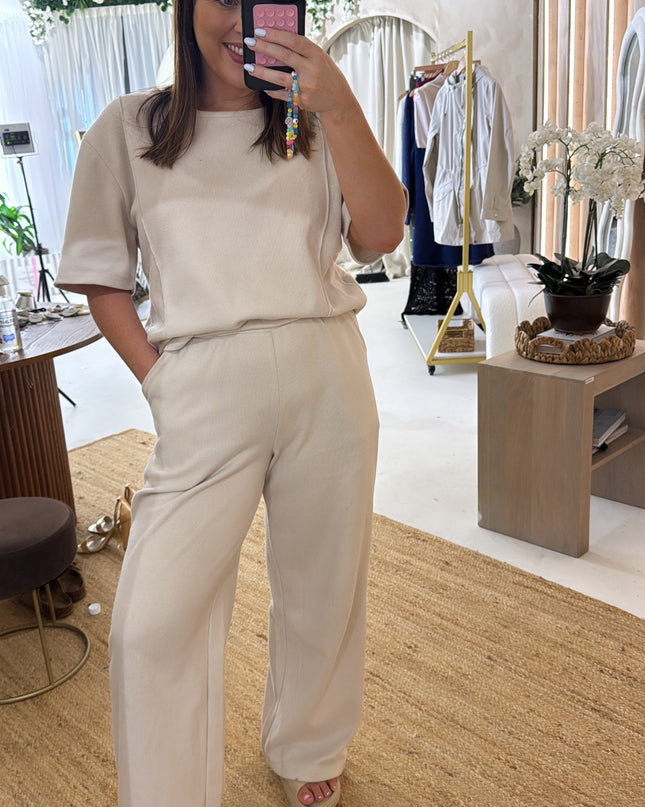 Nesleya Pants - Stone