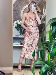 Cassie Midi Dress - Vintage Floral