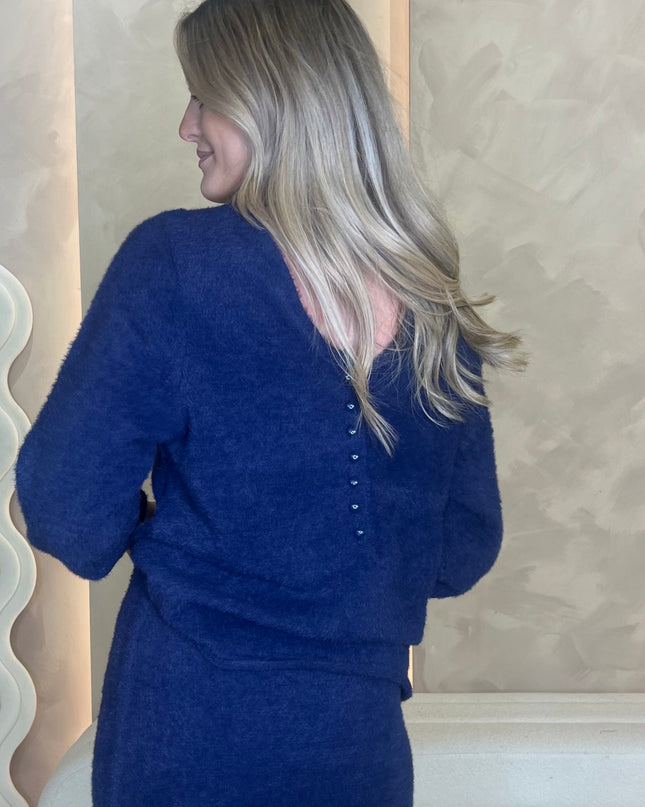 Bergie Top - Blue