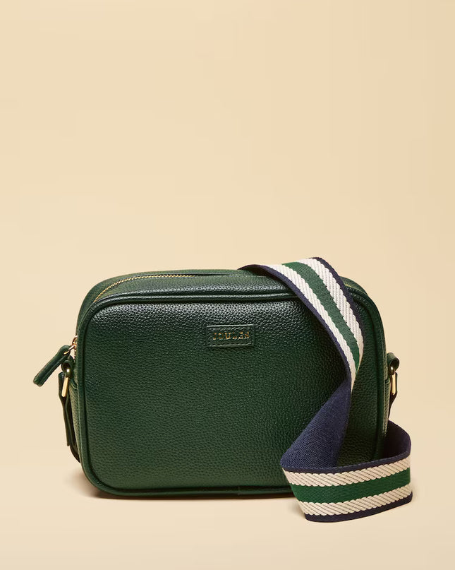 Trent Dark Green Adjustable Cross Body Bag