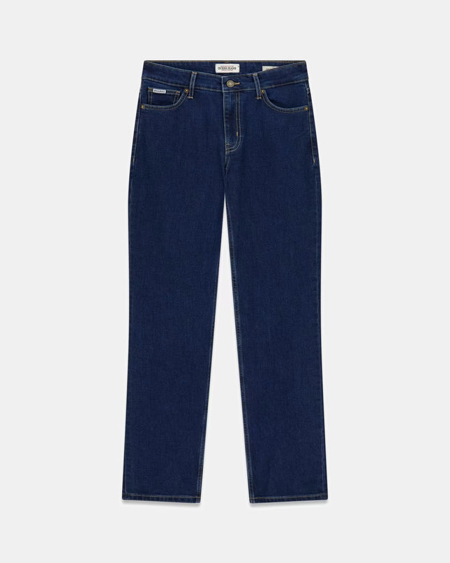 Guess Jeans Mid Rise Straight - Dark Wash