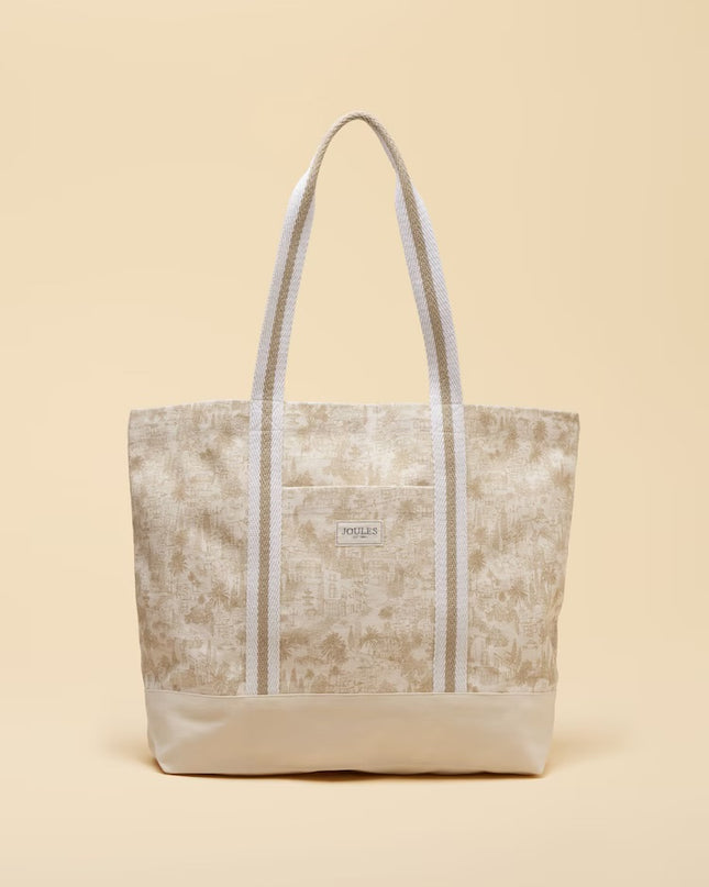 Promenade Canvas Tote Bag - Neutral