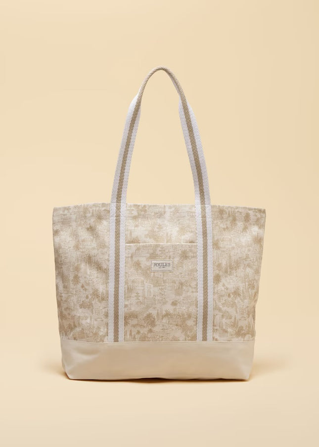 Promenade Canvas Tote Bag - Neutral