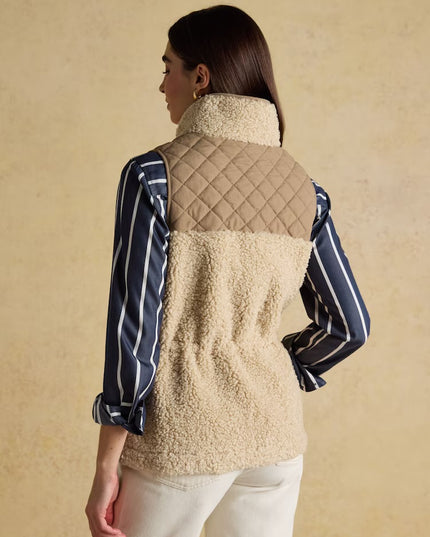 Tadworth Fleece Gilet - Cream