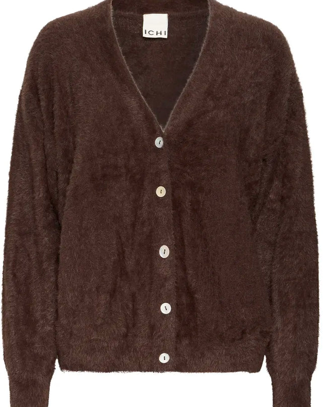 Brula Cardigan - Coffee Bean