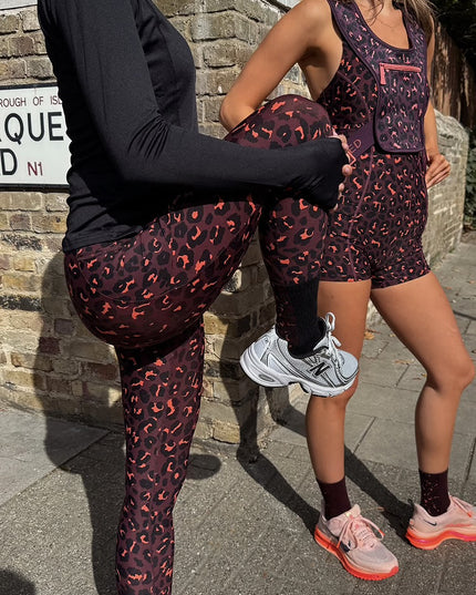 Dark Leopard Leggings