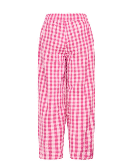 Felica Pants - Very Berry/Pink Check