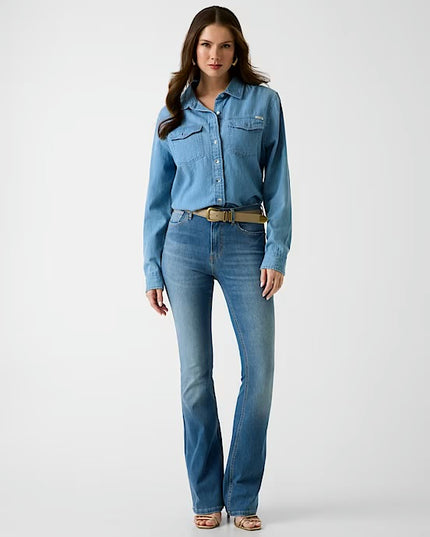 Guess Wren Denim Shirt - Light Blue