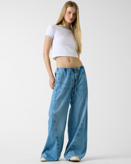 Guess Jeans Extra Wide Jogger - Blue