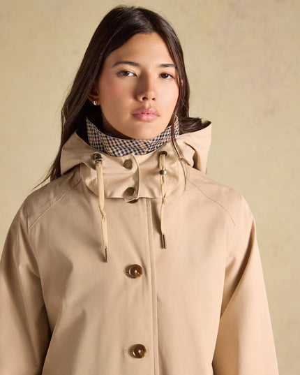 Rainmore Waterproof Button Through Raincoat -  Irish Cream