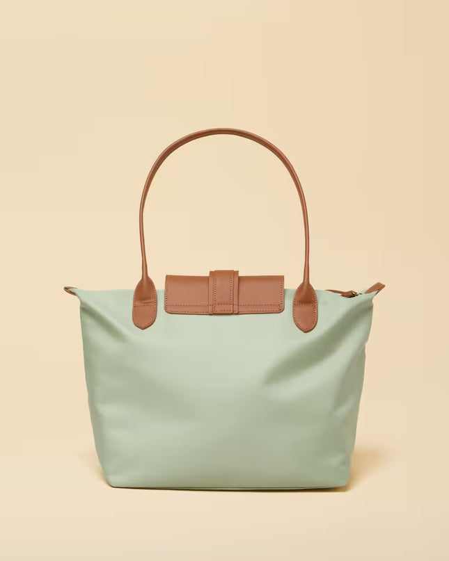 Edie Tote Shoulder Bag - Pistachio
