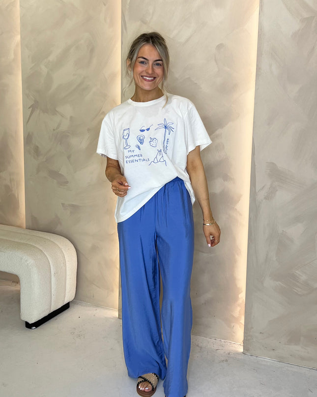 Novola Embroidered T-Shirt - White