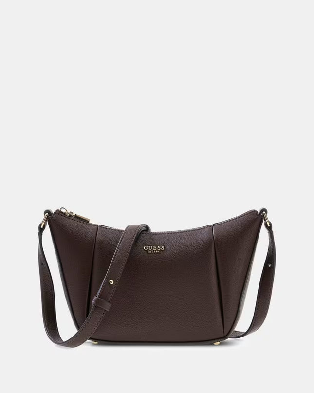Guess Melody Convertible Shoulder Bag - Brown