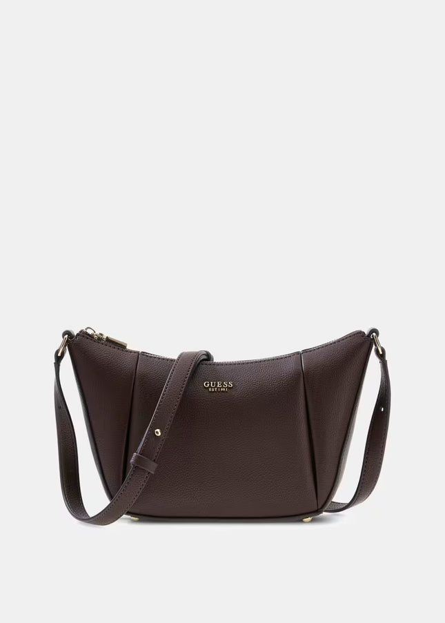 Guess Melody Convertible Shoulder Bag - Brown