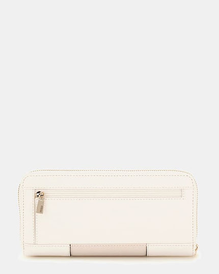 Mirema Woven Maxi Wallet - White Multi