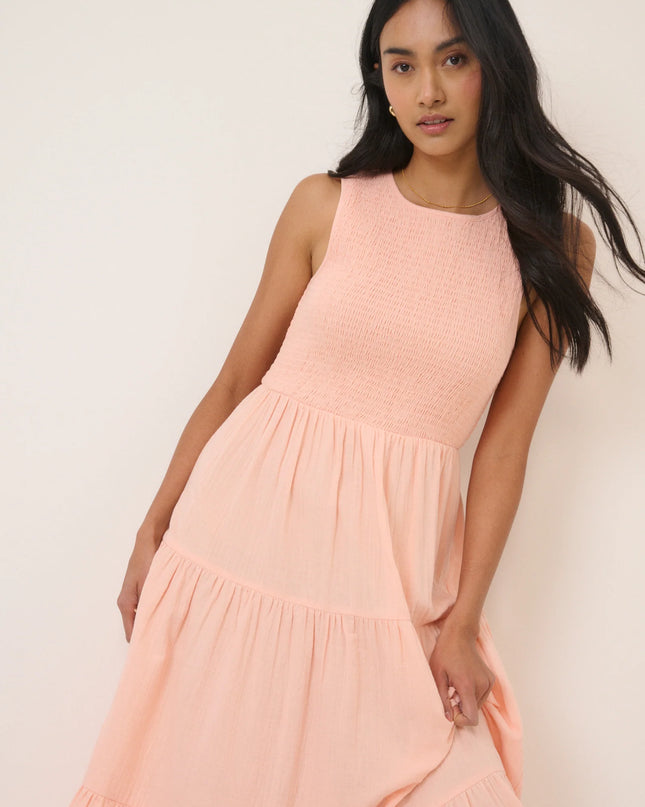 Charlie Midaxi Dress - Coral