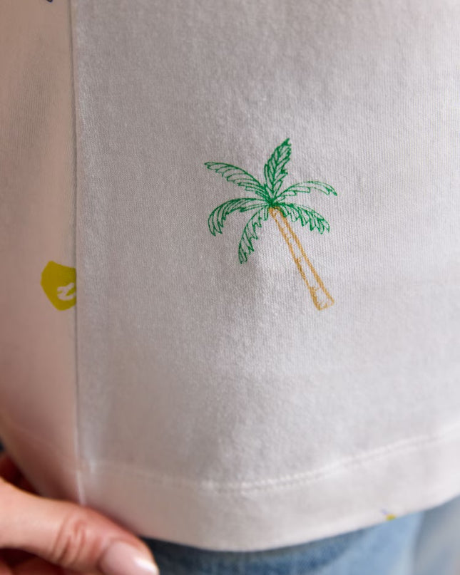 Erin Summer Icons T-Shirt - White