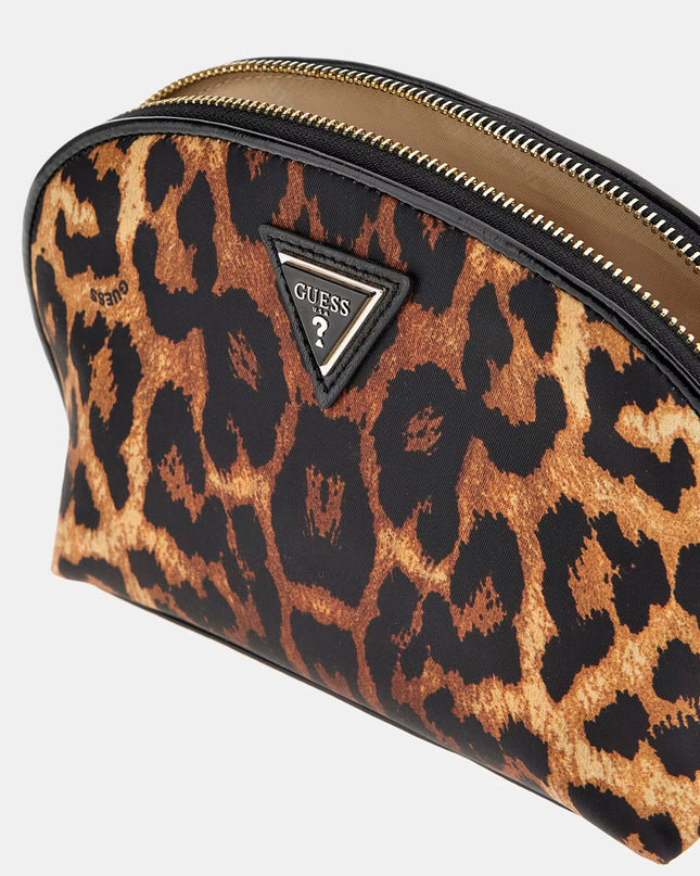 Guess Dome Pouch - Leopard