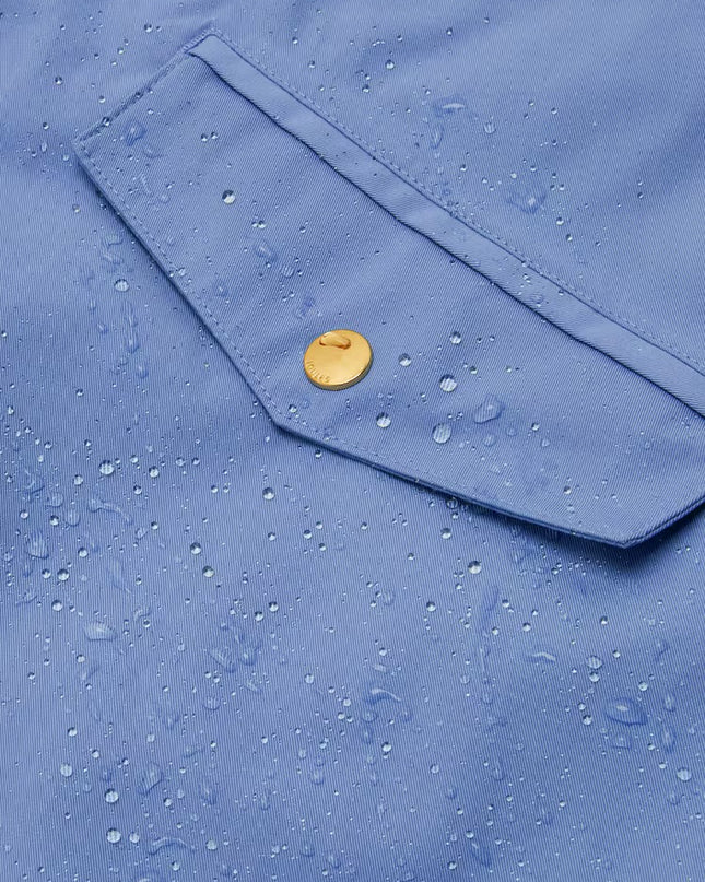 Portwell Hooded Waterproof Raincoat - Blue