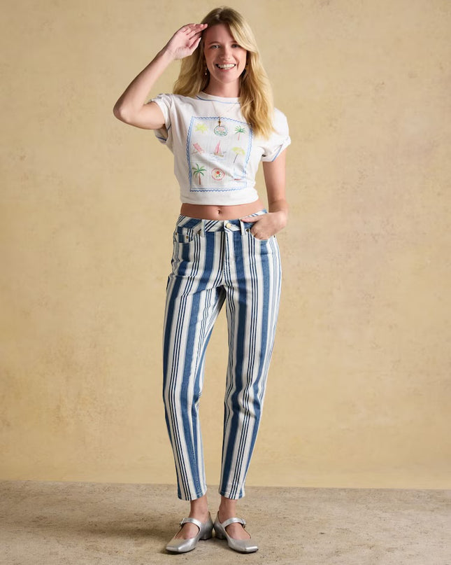 Postcard Graphic Tee - White