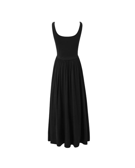 Jersey Midi Dress - Black
