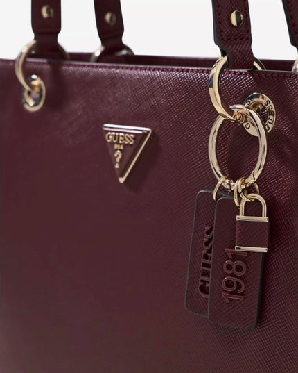 Guess Noelle II Tote - Burgundy