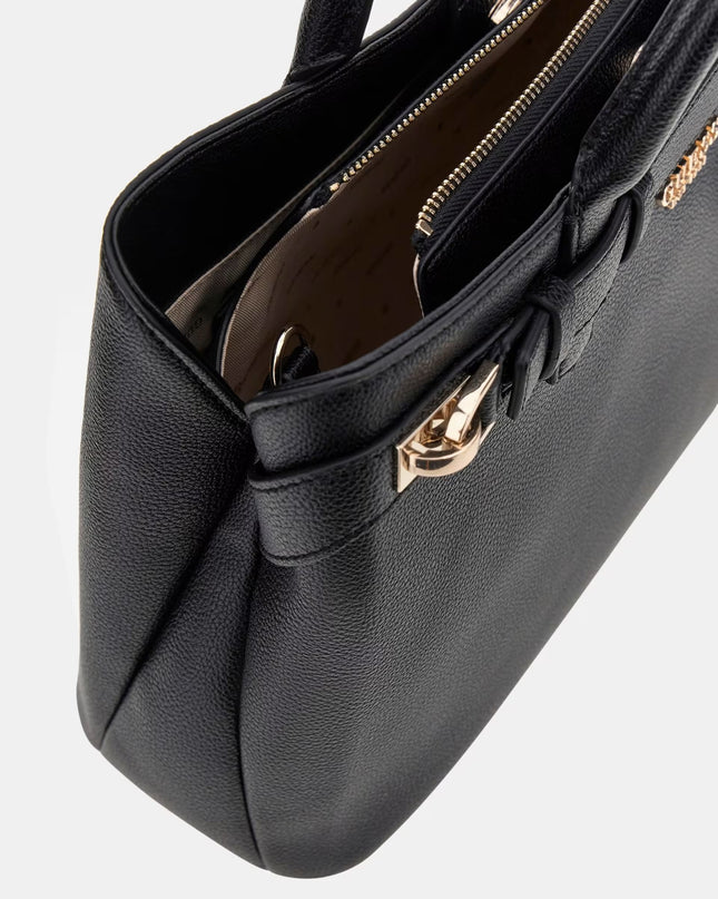 Guess Gregoria Girlfriend Satchel - Black