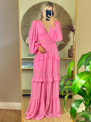 Iris Maxi Dress - Pink