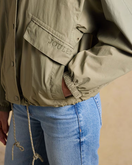 Hove Waterproof Windbreaker Jacket -  Khaki Green
