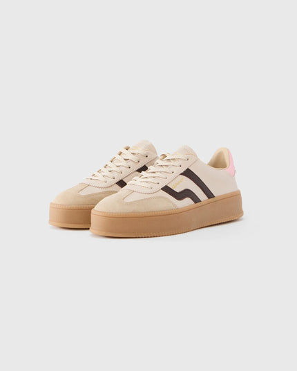 Gant Cuzmani Sneaker - Beige/Brown/Pink