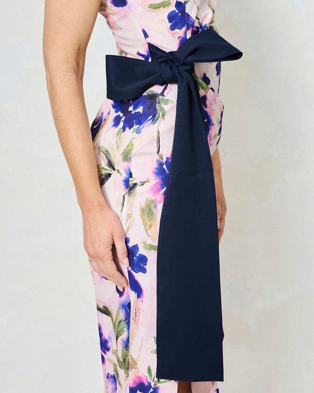 Rebecca Dress -  Blush/Navy