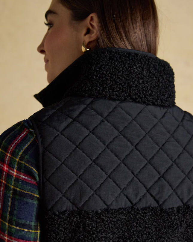 Tadworth Fleece Gilet - Black
