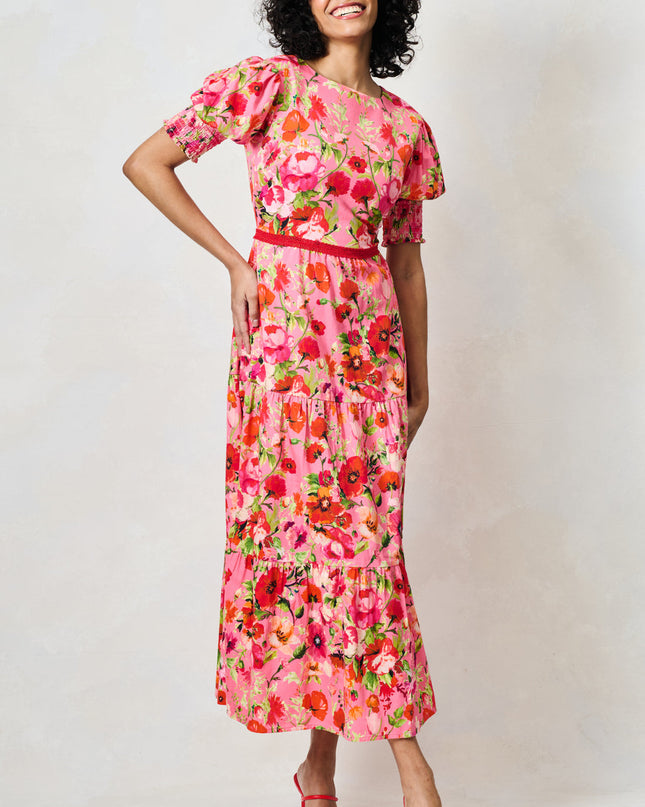 Amara Dress - Pink Floral