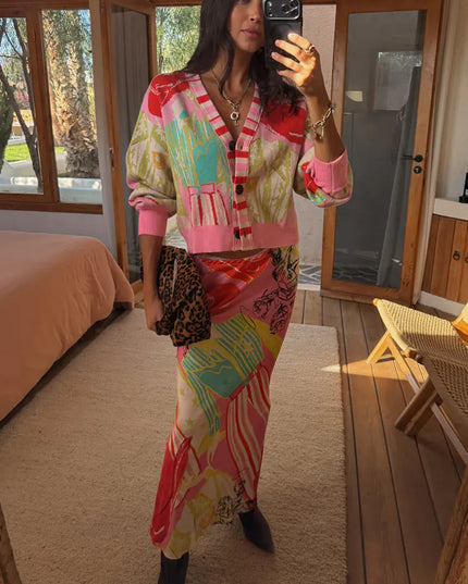 Pink Dallas Cardigan