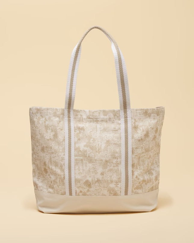Promenade Canvas Tote Bag - Neutral