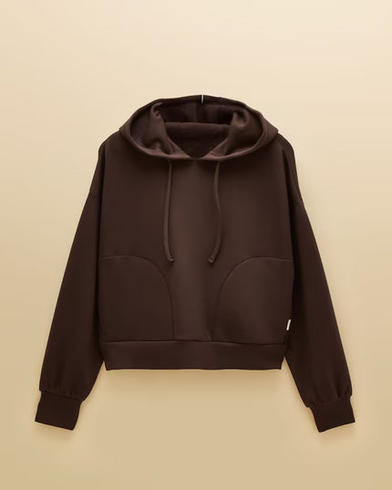 Joules Prep Soft Lounge Hoody - Chocolate